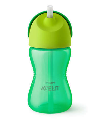 Avent Bendi Straw Cup 300ml Green