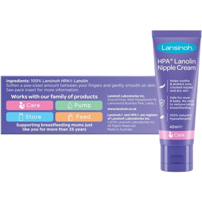 Lansinoh Lanolin Nipple Cream – 40ML/10ML