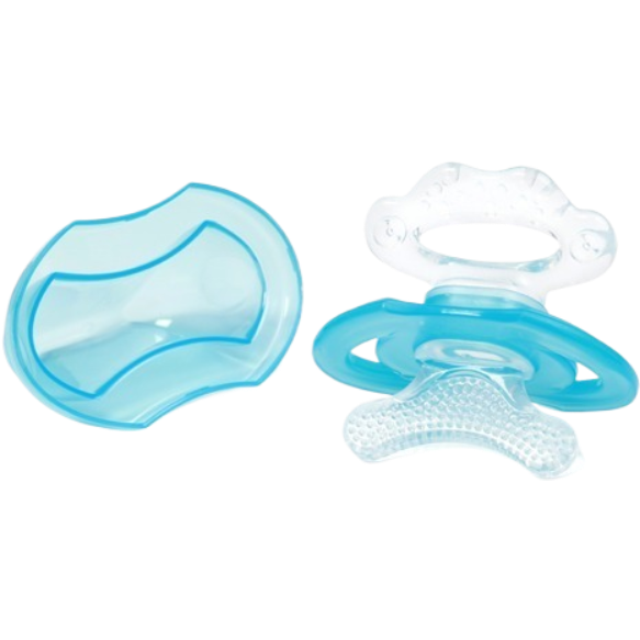 Babyono Silicone Teether Blue/Pink/Green