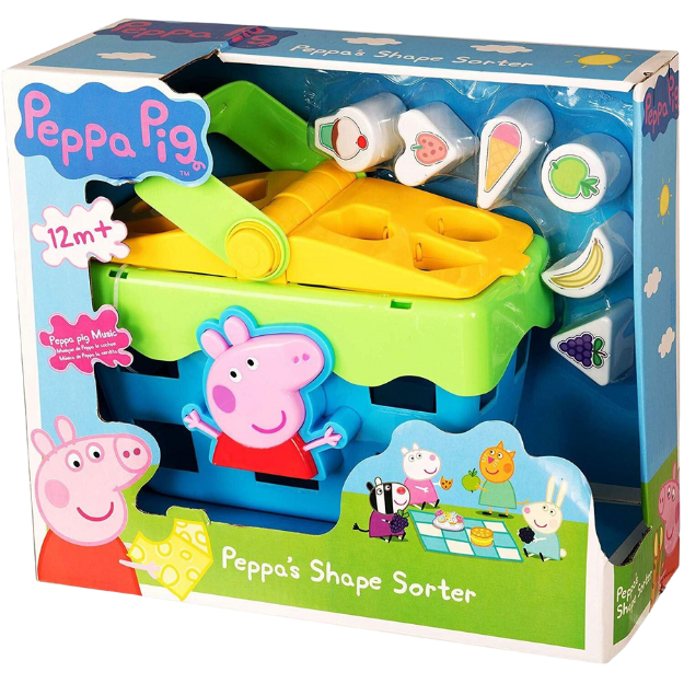 Peppa Pig Shape Sorter Picnic Set – Toytastic Malta