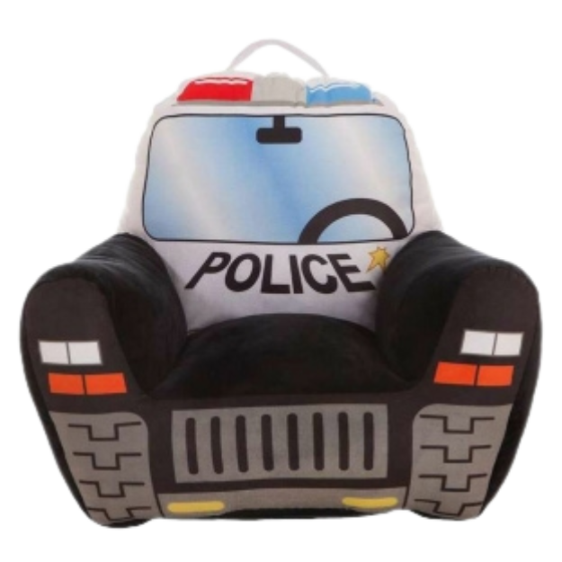 Police Car Kids Armchair 52 X 48 X 51 cm