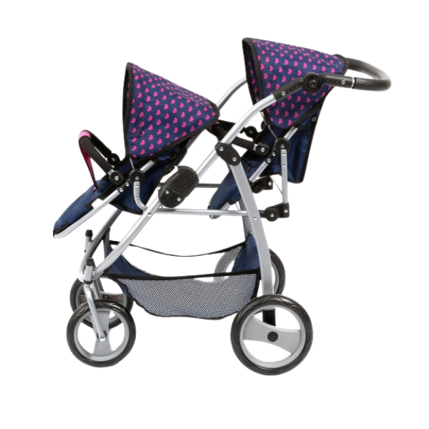 graco twin stroller for dolls Bayer Twins Doll Stroller Unicorn – Toytastic Malta