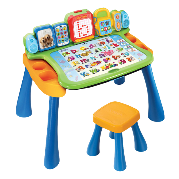 Vtech Touch And Learn Desk Green