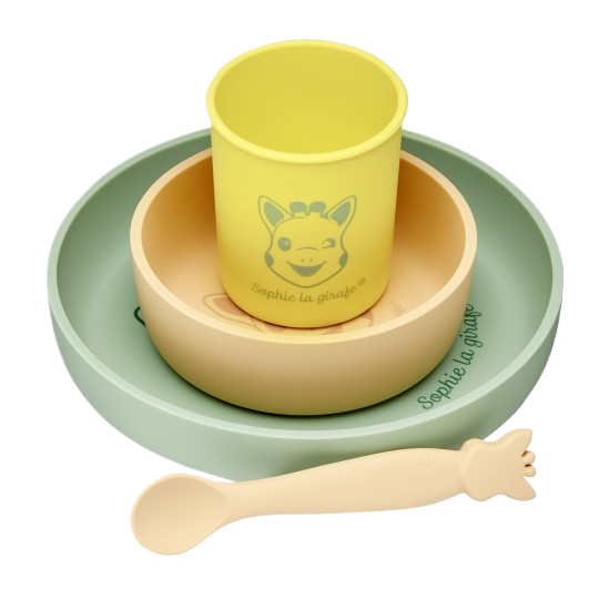 Sophie la girafe® - Fresh Touch Silicone Meal Set