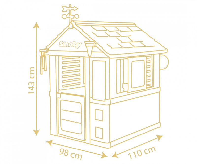 Smoby 4 Seasons Playhouse