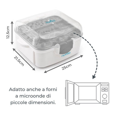 Nuvita Microwave Sterilizer - Stericompact