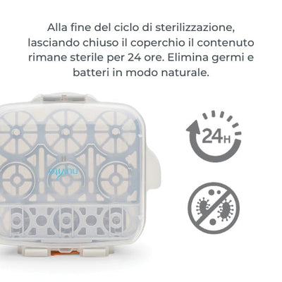 Nuvita Microwave Sterilizer - Stericompact