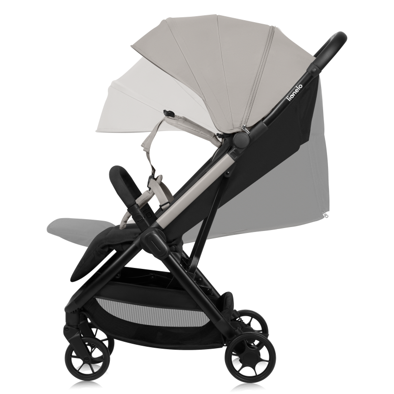 Lionelo Julie Air Lightweight Stroller Grey/Black/Beige