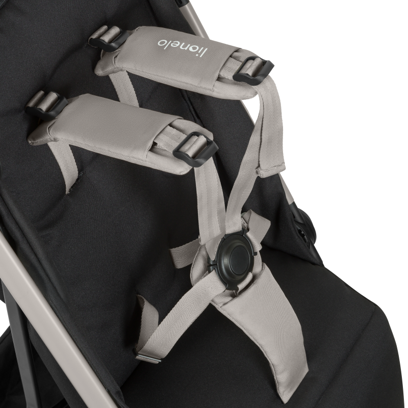 Lionelo Julie Air Lightweight Stroller Grey/Black/Beige