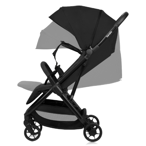 Lionelo Julie Air Lightweight Stroller Grey/Black/Beige