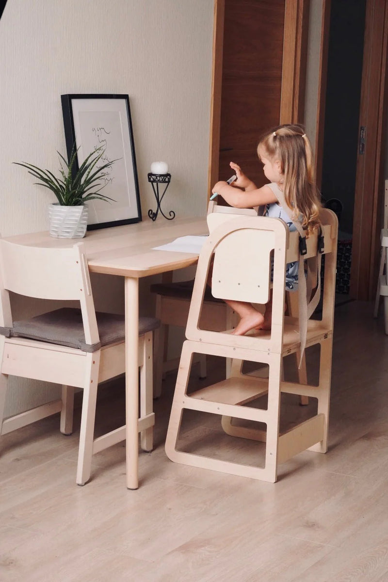Clochi EVO+ 5-in-1 Montessori High Chair / Learning Tower