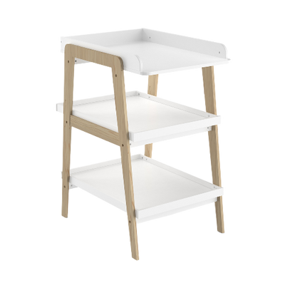 Tsuga Changing Table Matt White / Beige