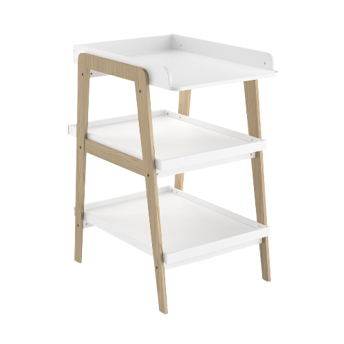 Tsuga Changing Table Matt White / Beige