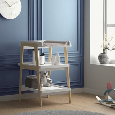 Tsuga Changing Table Matt White / Beige