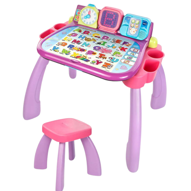 Vtech Touch And Learn Desk Pink