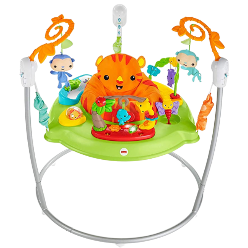 Fisher-Price Jumperoo Jungle Baby With Lights, Sounds & Music
