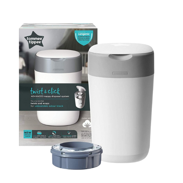 Tommee Tippee Twist And Click Bin Cotton
