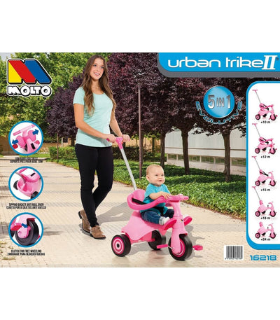 Molto Uban Trike 2 5in1 Pink