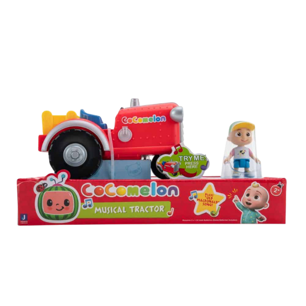 CoComelon Official Musical Tractor Feature Vehicle