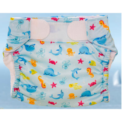 Freds Swimming Nappy Blue