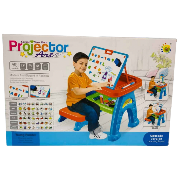 Projector / Drawing Table In Blue – Toytastic Malta