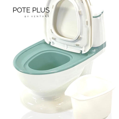 Pote Plus 2- My First WC Childrens Potty – 2022 Grey/Blue/Pink