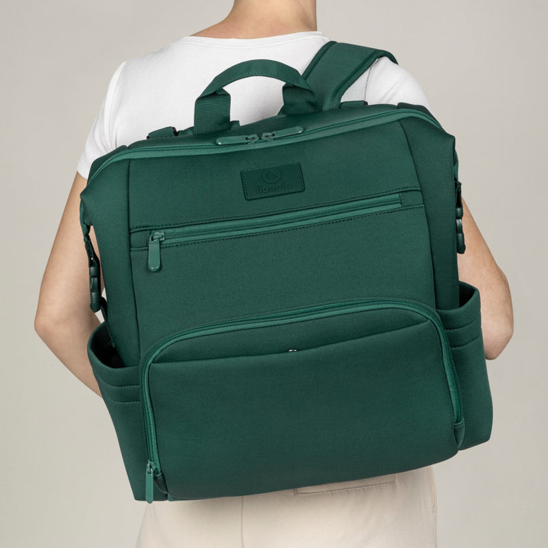 Lionelo Cube Forest Green — Backpack