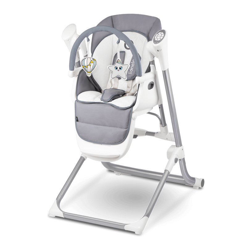 Lionelo Niles Grey - Multifunctional High Chair