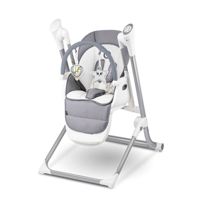 Lionelo Niles Grey - Multifunctional High Chair