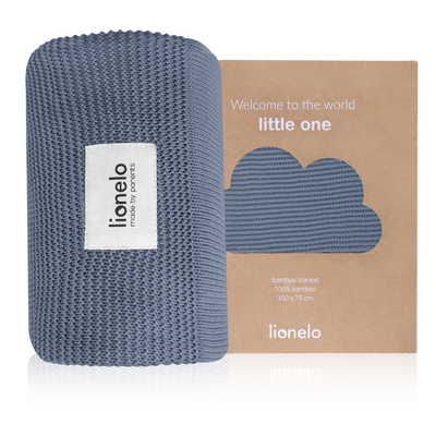 Lionelo Bamboo Blanket Blue - Blanket