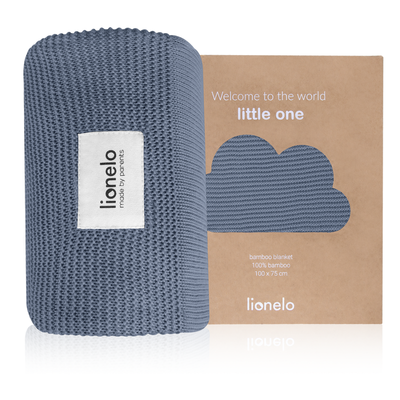 Lionelo Bamboo Blanket Blue - Blanket