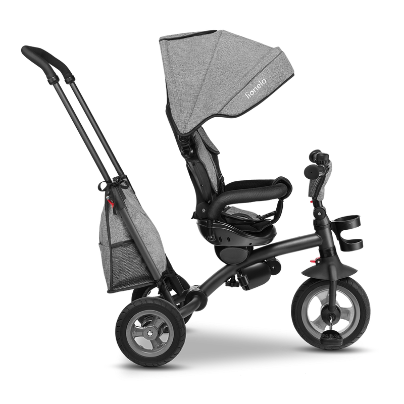 Lionelo Tris Stone Grey - Foldable Tricycle